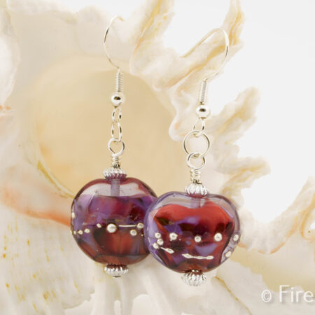 Ruby Sliver earrings