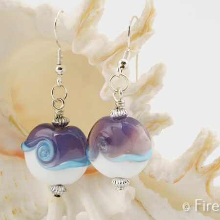 Blue Wave earrings